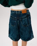 Blue Denim Jorts - Image 4