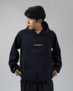 Water Navy Blue Hoodie - Image 3