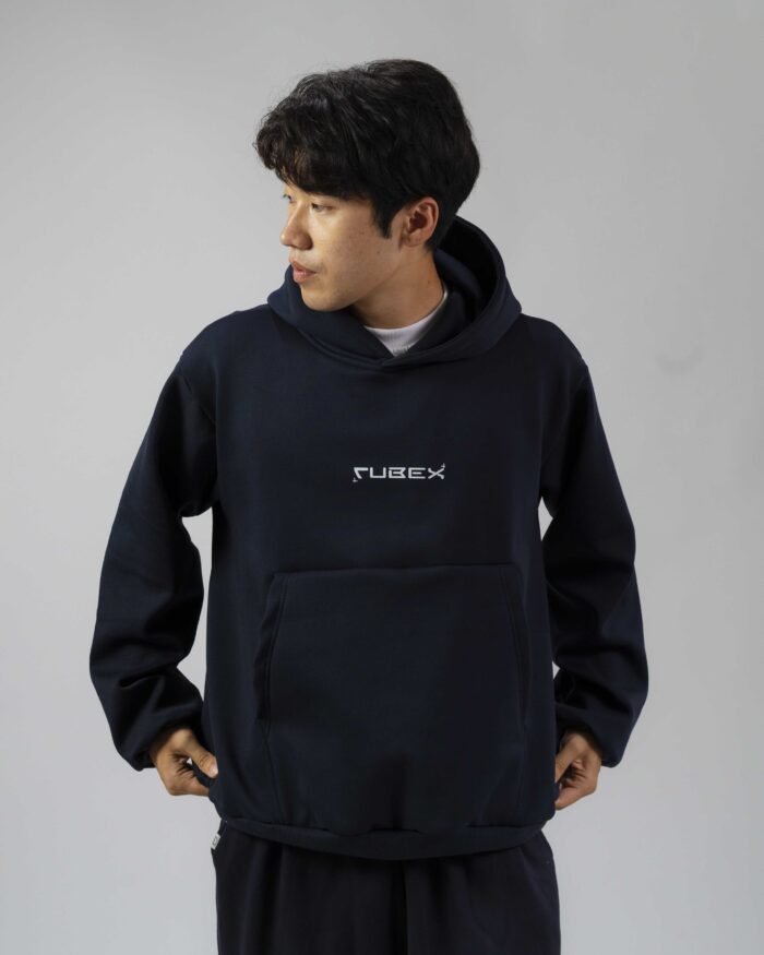 Water Navy Blue Hoodie - Image 3