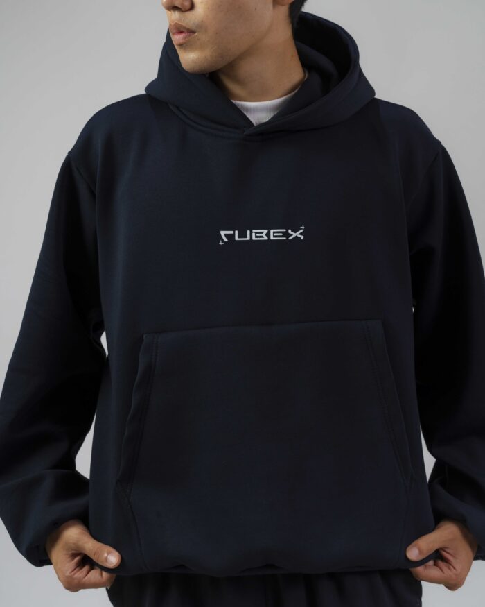 Water Navy Blue Hoodie - Image 4