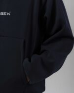 Water Navy Blue Hoodie - Image 6